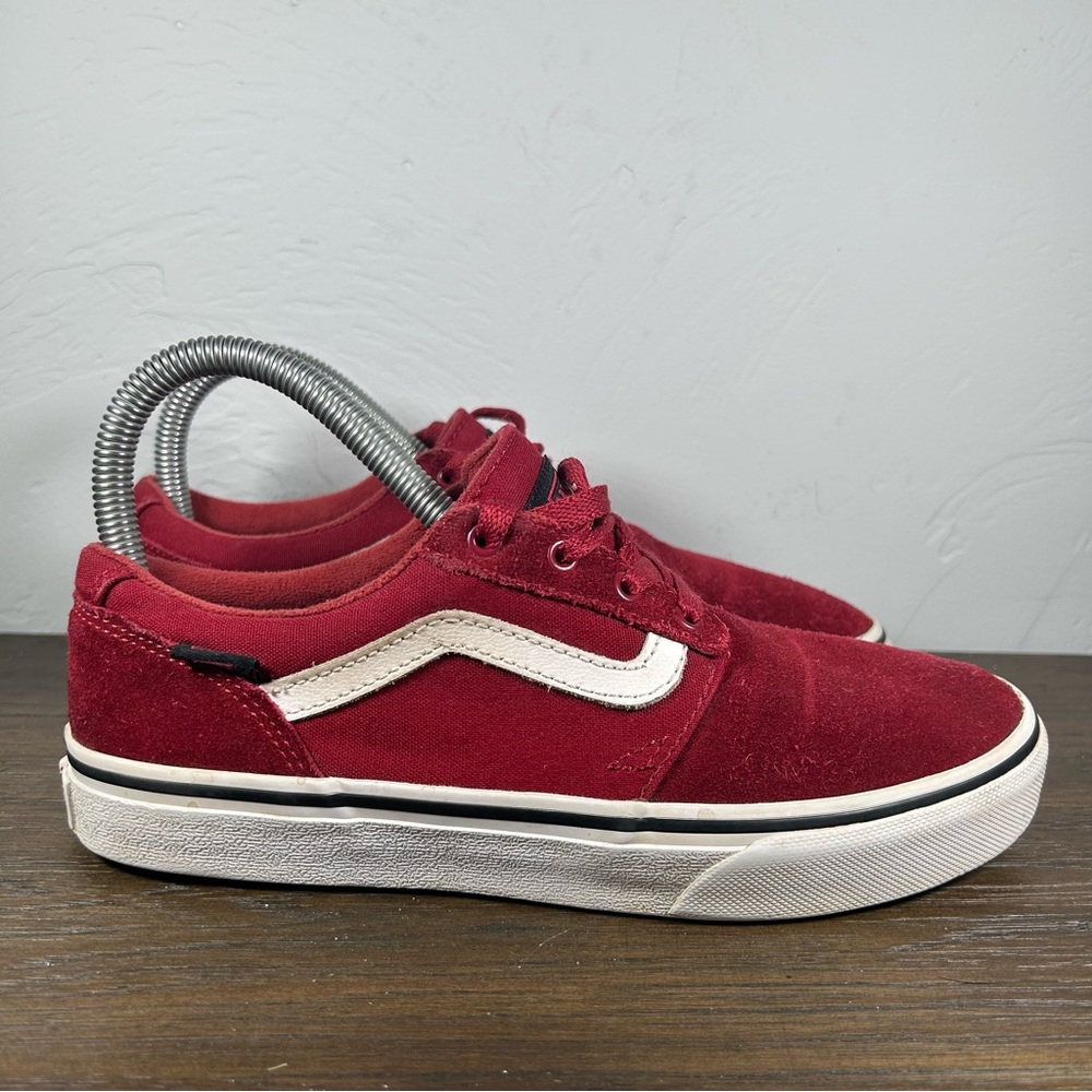 Vans Red/White Women's Old Skool Shoes size 6